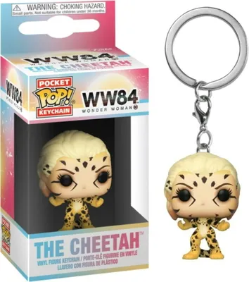 Produktbild von WW84 - The Cheetah  - Schlüsselanhänger Funko Pocket POP! Keychain