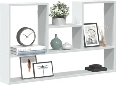 Produktbild von Maison Exclusive - Wandregal Weiß 99 x 15 x 60 cm Holzwerkstoff