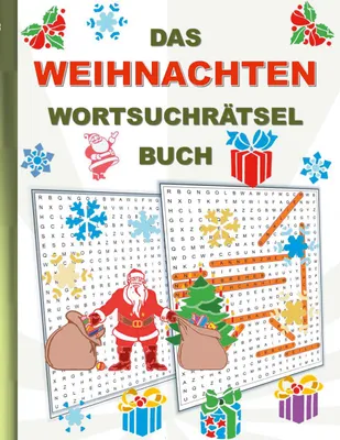 Produktbild von Das Weihnachten Wortsuchrätsel Buch
