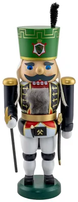 Produktbild von Knappschaftsältester (27cm) Nussknacker von Seiffener Volkskunst