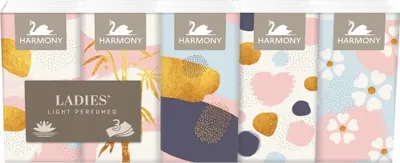 Zdjęcie produktu dla Chusteczki papierowe HARMONY LADIES 10x10szt/3vr.
