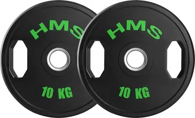 Immagine prodotto di TOG10 2 x 10 KG OLYMPIA-SCHEIBE GUMMIERT 2 x 10 KG HMS