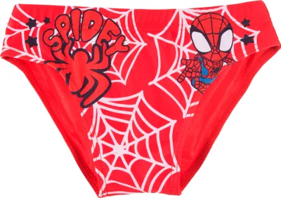 Produktbild von Spider-Man Kinder Badehose Jungen Badeslip , Farbe:Rot, Größe:92