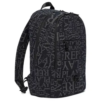 Produktbild von REPLAY Freizeitrucksack Rucksack mit Laptopfach Backpack Washed Black schwarz mehrfarbig