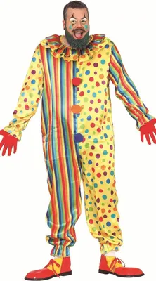 Produktbild von Clown Kostüm Overall Zirkus L 52-54