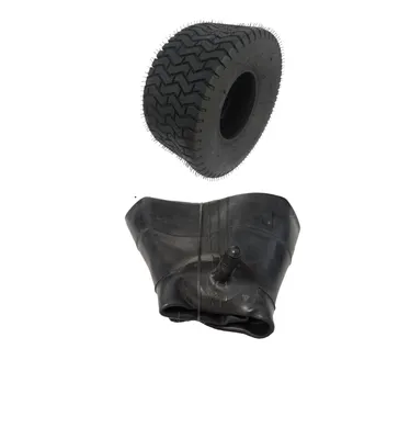 Produktbild von 1x Schlauch + 1x 20x10.00-8 LG02 Rasenreifen mit Schlauch Rasenmäherreifen Reifen für Aufsitzmäher Rasentraktor 20x10-8