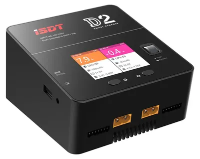 Immagine prodotto di Caricabatterie ISDT D2MK2, 200W, bilanciamento intelligente