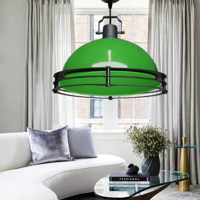 Immagine prodotto di Opviq, AYD-3586, lampadario, verde, 100 % METALLO, 30 x 30 x 100 cm