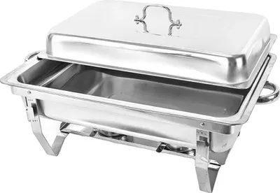 Produktbild von Lebensmittelwärmer, Edelstahl, große Kapazität, Silber