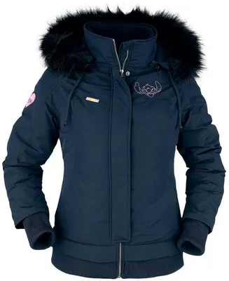 Produktbild von Lilo & Stitch Winterjacke Damen Stitch dunkelblau L
