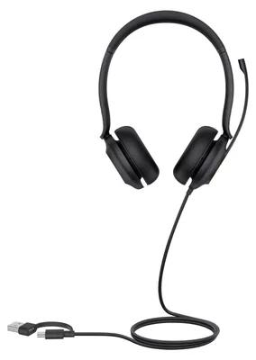 Image de Yealink Casque UH35 Dual Teams USB-C/A
