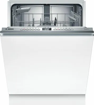 Produktbild von Bosch Serie 4 SMV4HAX19E, Voll integriert, Standardgröße (60 cm), Edelstahl, Tasten, 1,75 m, 1,65 m