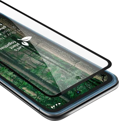 Produktbild von Cadorabo Panzerfolie für Nokia XR20 Schutzfolie in Schwarz Vollbild Folie Tempered Display Schutzglas