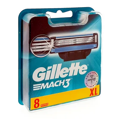 Obrázek produktu pro Gillette Mach 3 Rasierklingen, 8er Pack