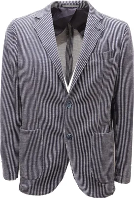 Produktbild von 1759AG giacca uomo AT.P.CO white/blue jersey Baumwolle jacket man
