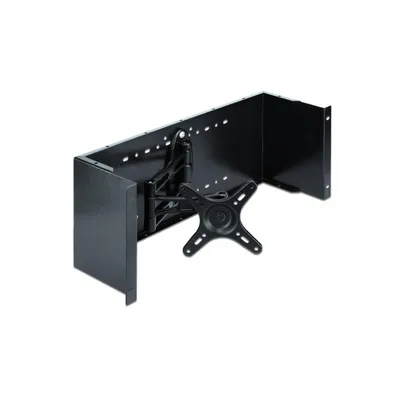 Zdjęcie produktu dla DeLOCK - Monitorarm - Rack montierbar - Schwarz - 4U - 48,3 cm (19") (42629)