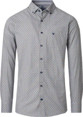 Produktbild von Redmond - Modern Fit - Herren Flanell Freizeithemd (252110110), Größe:L, Farbe:Grün(600)