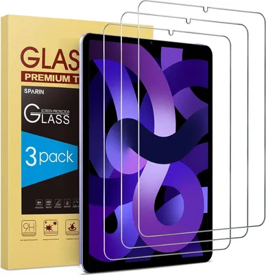 Produktbild von SPARIN Schutzfolie für iPad Air 5 und 4, 9H Härte, 10,9 Zoll