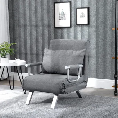 Produktbild von Schlafsofa - Bettsofa - Schlafsessel - Gästebett - Bank - 3-in-1, klappbar - Verstellbare Rückenlehne