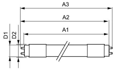 Produktbild von Philips LED-Tube T8 universal G13 840 1500mm CorePro