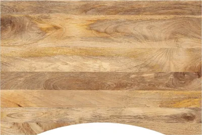 Produktbild von "im Angebot" Schreibtischplatte - Hochwertiger Küchenarbeitsplatte - mit Aussparung 100x60x2,5cm Massivholz Mango - Tischplatten CC17013