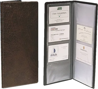 Obrázok produktu pre Esselte 56837, Čierna, Plast, 16 vrecká/vreciek, A4, 130 mm, 270 mm