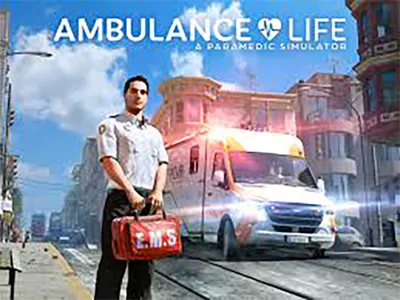 Productafbeelding van Pc Games Ambulance Life: Een simulator voor paramedici. Één maat