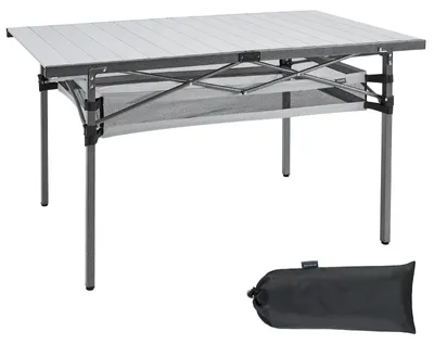 Produktbild von Campingtisch Camping Rolltisch - Klapptisch Garten Falttisch Alu 136x70cm