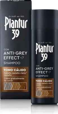 Produktbild von Plantur 39 ANTI-GREY EFFECT Anti-Haarausfall und Anti-Grau Shampoo 200 ml
