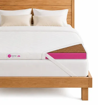 Produktbild von Topper 5 cm Matratzentopper H4 90 x 200 cm Kokos T25 Schaum MARPUR