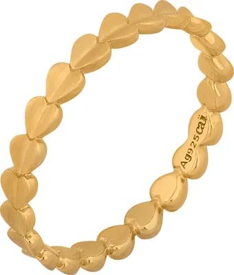 Produktbild von cai Ring 925/- Sterling Silber gelb 052 (16,6) ohne Stein 274270223-1
