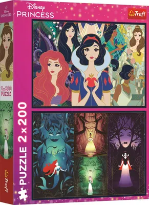 Immagine prodotto di TREFL Puzzle 2x200 Principesse Affascinanti 13317
