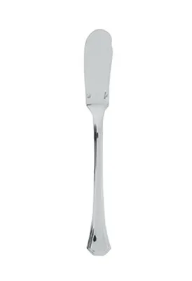Image de Sambonet S0106 Decò, couteau à beurre en acier inoxydable argenté