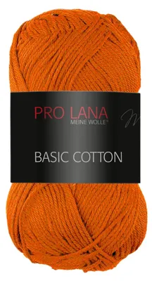 Produktbild von Pro Lana Basic Baumwolle 50g (27) orange