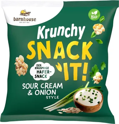 Obrázek produktu pro Krunchy Snack it! - Zakysaná smetana a cibule 150g