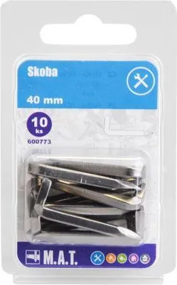 Immagine prodotto di punto metallico 40 mm lucido (10 pz)