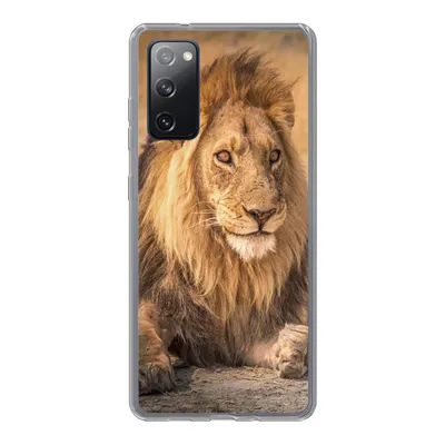Produktbild von MuchoWow® Handyhülle Schutzhülle Hülle für Samsung Galaxy S20 FE Löwe - Nahaufnahme - Savanne Silikon Softcase Handy Hülle - Abdeckung