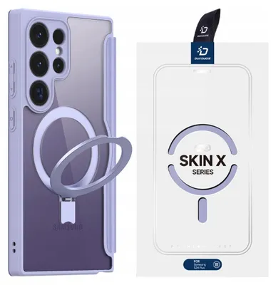 Produktbild von Dux Ducis Skin X Pro Hülle Für Samsung Galaxy S24 Ultra Mit Magsafe Und Flip - Schwarz