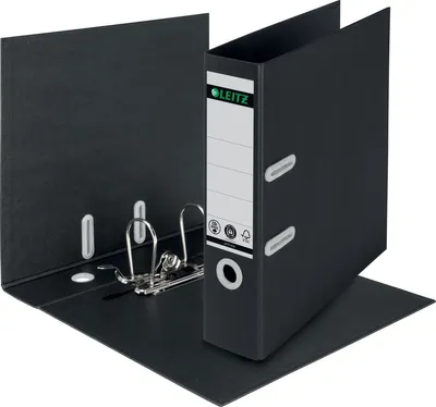Produktbild von Leitz 10180095, A4, Karton, Schwarz, 600 Blätter, 80 g/m², 320 mm
