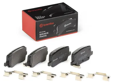 Produktbild von Bremsbelagsatz Scheibenbremse 16 mm BREMBO für u.a. TESLA MODEL