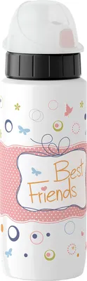 Produktbild von emsa TEENS Trinkflasche DRINK 2 GO 0,6 L Best Friends
