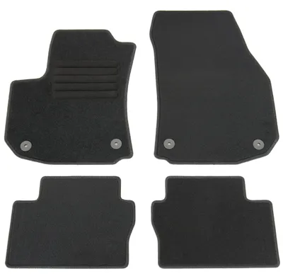 Produktbild von Fußmatten-Set für Opel Zafira B, 5-sitzer, 07/2005-12/2011, 4-teilig, Schwarz