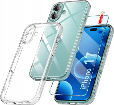 Zdjęcie produktu dla Etui do iPhone 17 WZMACNIANE CLEAR CASE 2MM + Szkło 9H