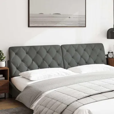 Produktbild von VidaXL 4019241, Dunkles Grau, Polyester, Hohlpolypropylenfaser, 2 m, 2020 mm, 48 cm