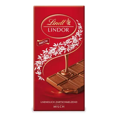 Image de Lindt Lindor Lait infini Chocolat Fondant 100g
