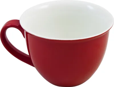 Produktbild von Doppio Serie Jumbo Obere Tasse / Kaffeetasse 360ml, rot, 1 Stück