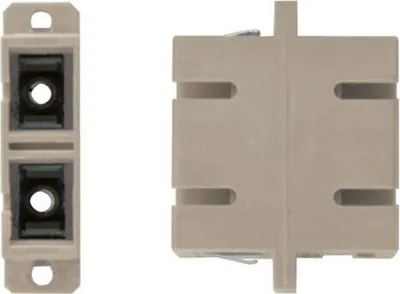 Zdjęcie produktu dla Adapter XtendLan SC-SC duplex MM, szary, do przełącznic optycznych