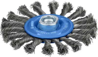 Produktbild von Metal heavy Scheibenbürste, 115 x 0,5 mm, M14, gezopft