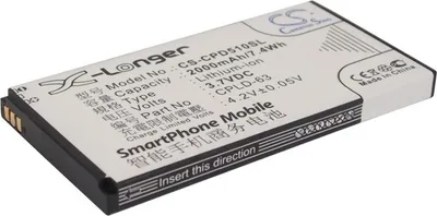 Produktbild von TECHTEK Akku Kompatibel mit [Coolpad] 2168, D21, D508, D510, D539 Ersetzt CPLD-30, für CPLD-63