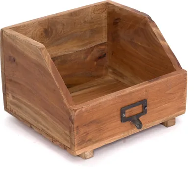 Produktbild von BUCHREGAL "BÜCHERBOX 24" | 24x21x17cm (BxTxH), Mahagoni | Ablage